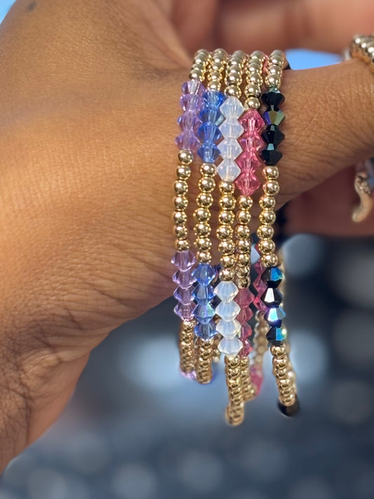5-Stack Bracelet Bundle — Custom Colors Available