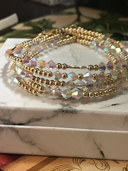 AB Crystal Fancy 5 Stack