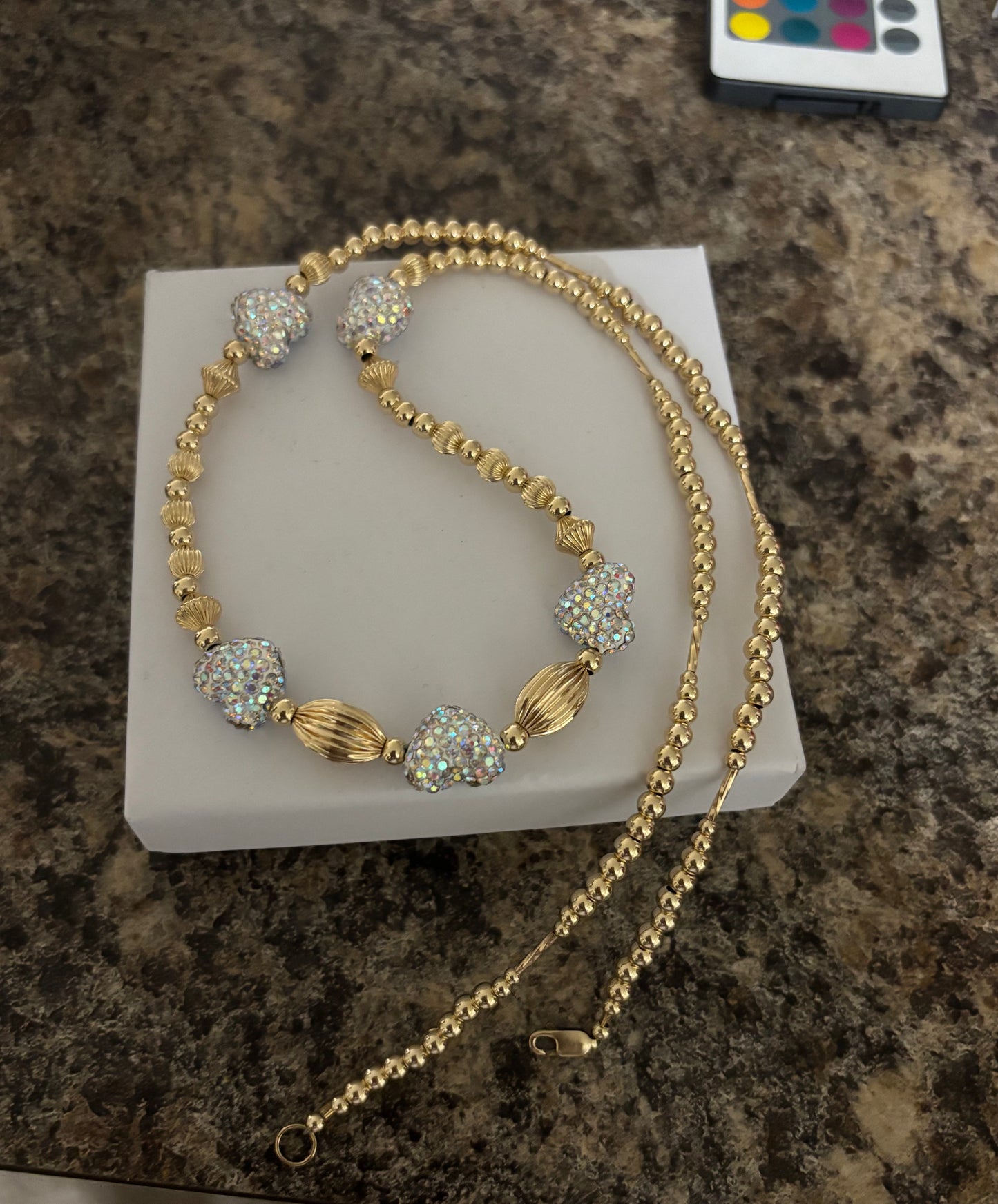 Bling Heart Necklace
