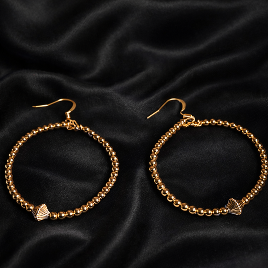 Simple Dangle Hoops