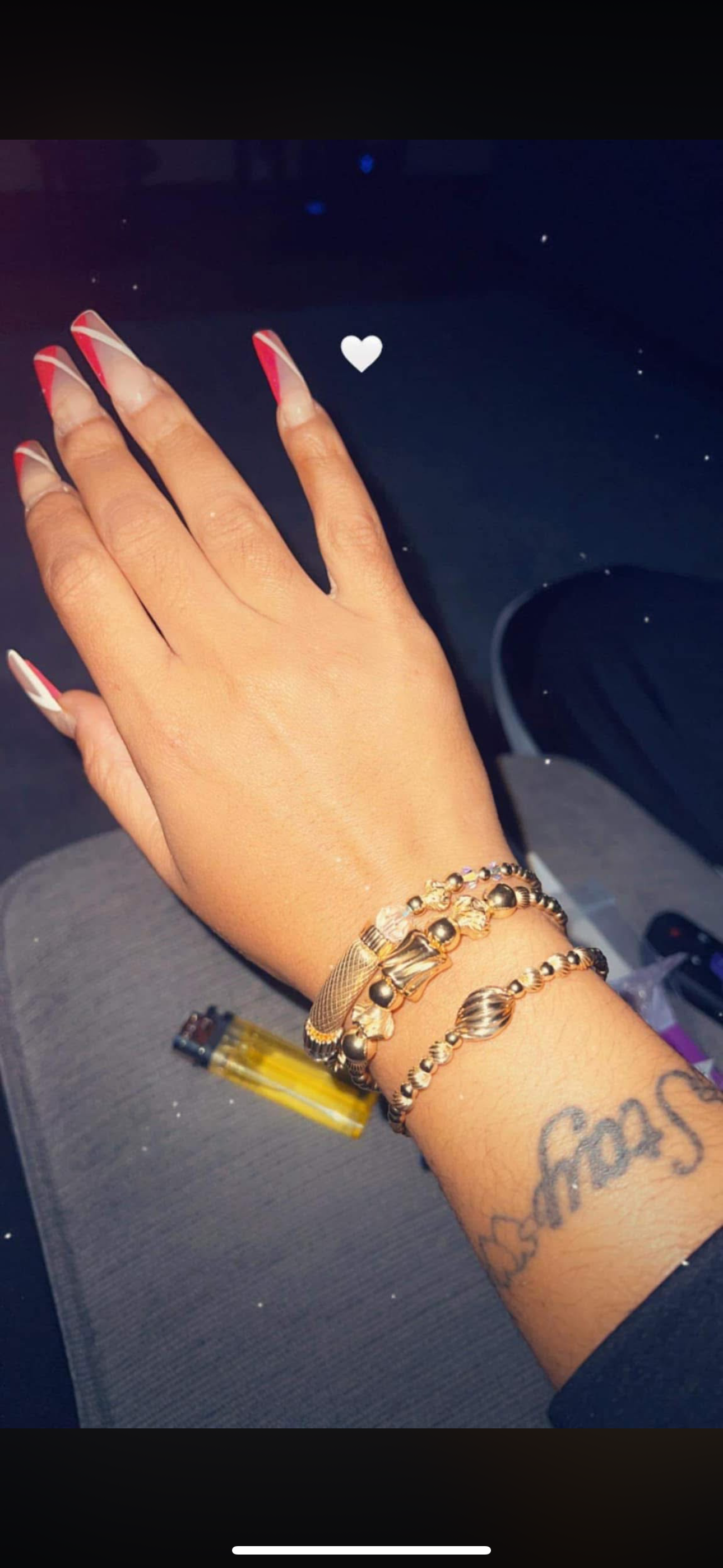 Gold freestyle bracelets