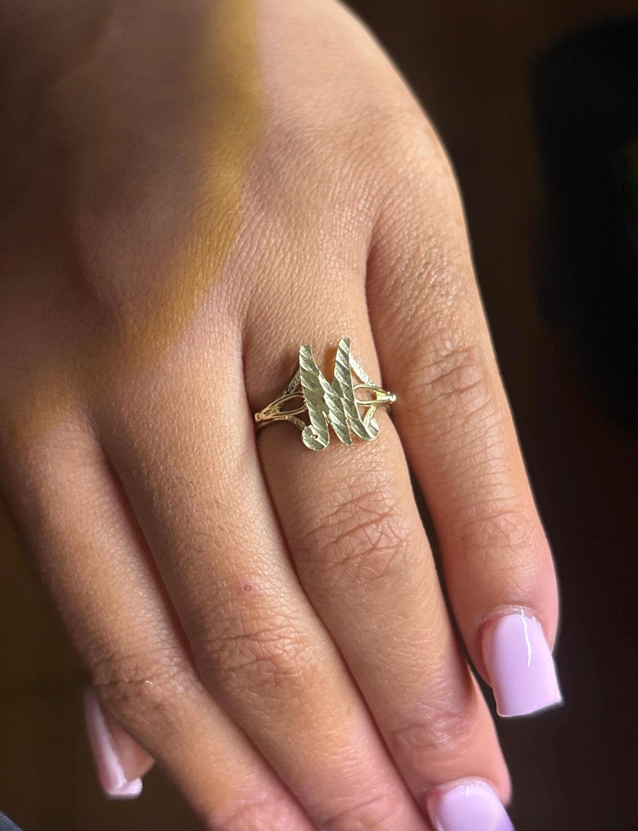 Medium Initial Ring