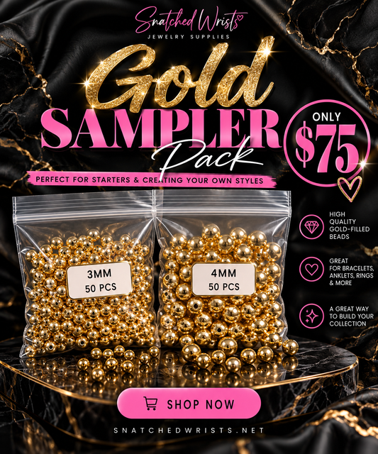 Gold Bead Sampler