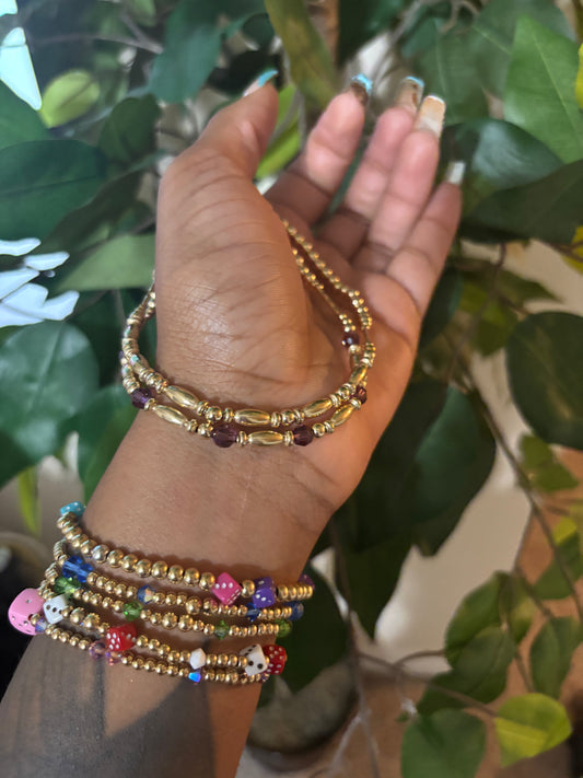 Barbell Anklet Set